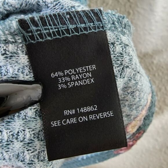 Torrid Classic Fit Waffle Crew Neck Raglan Short Sleeve Tee Women's Size 2X - Picture 3 of 7